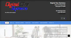Desktop Screenshot of digitalonesystems.com