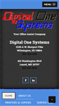 Mobile Screenshot of digitalonesystems.com