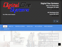 Tablet Screenshot of digitalonesystems.com